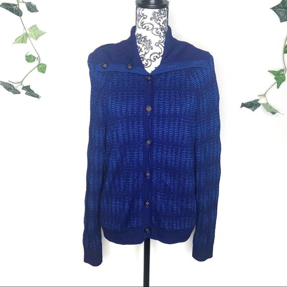 St. John Sweaters St John Knit Large Collar Button Down Sweater
